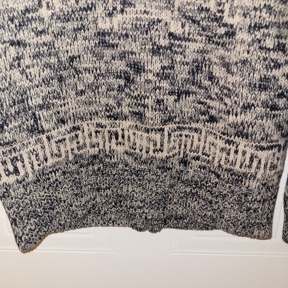 Triple Five Soul Men's Full Zip Thunderbird Wool Sweater Size Medium - Picture 9 of 10